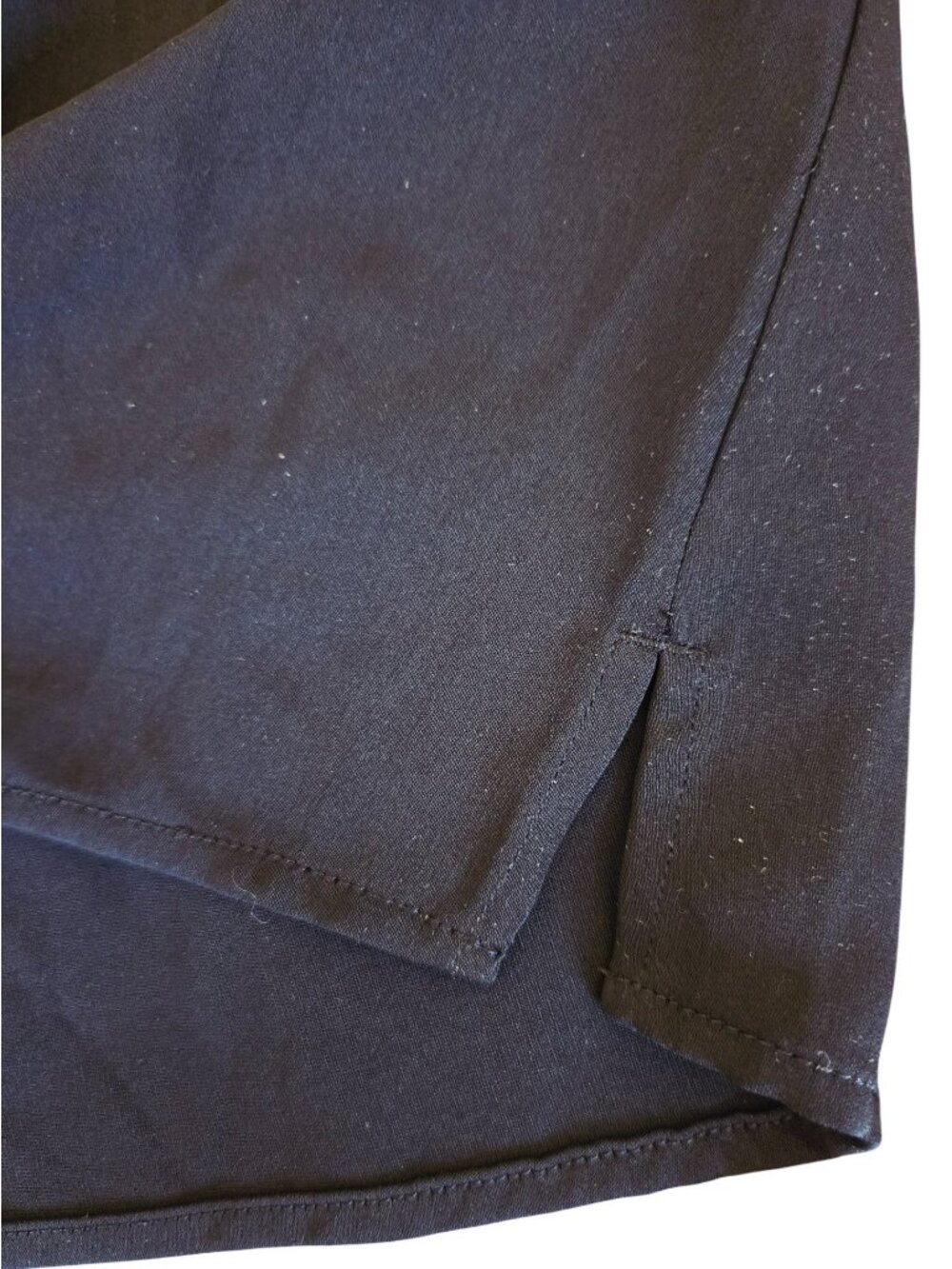 Talbots Womens Black Sleeveless Ruffle-Neck Blouse Size L New With Tags - Picture 8 of 11